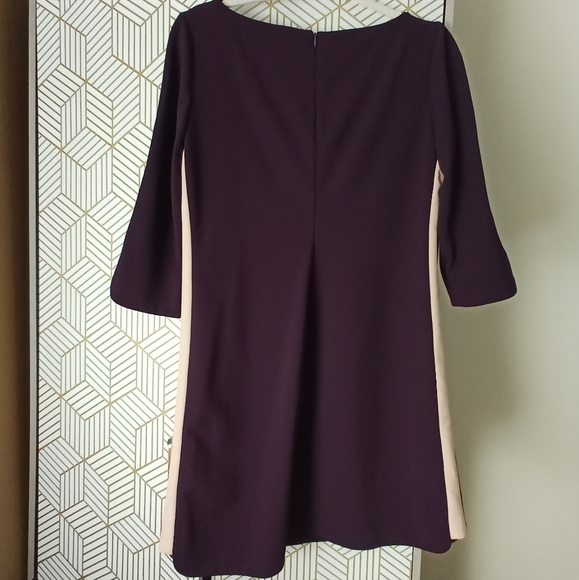 🎁 VINCE CAMUTO wine burgundy dress size 10 - Picture 5 of 14